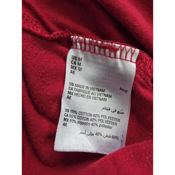 MACY'S FAMILY PJ'S Women's Happy Pawlidays Red Pajama Set Size Medium - Picture 5 of 11